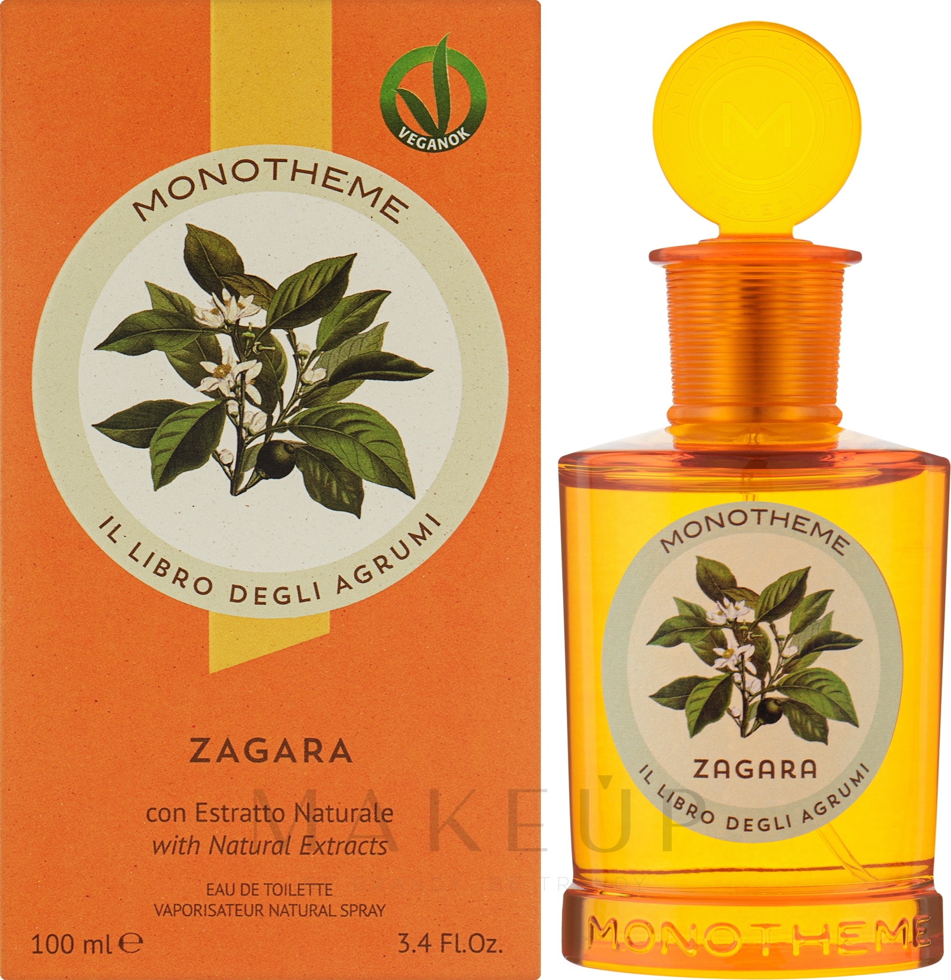 Monotheme Fine Fragrances Venezia Zagara - Eau de Toilette — Bild 100 ml