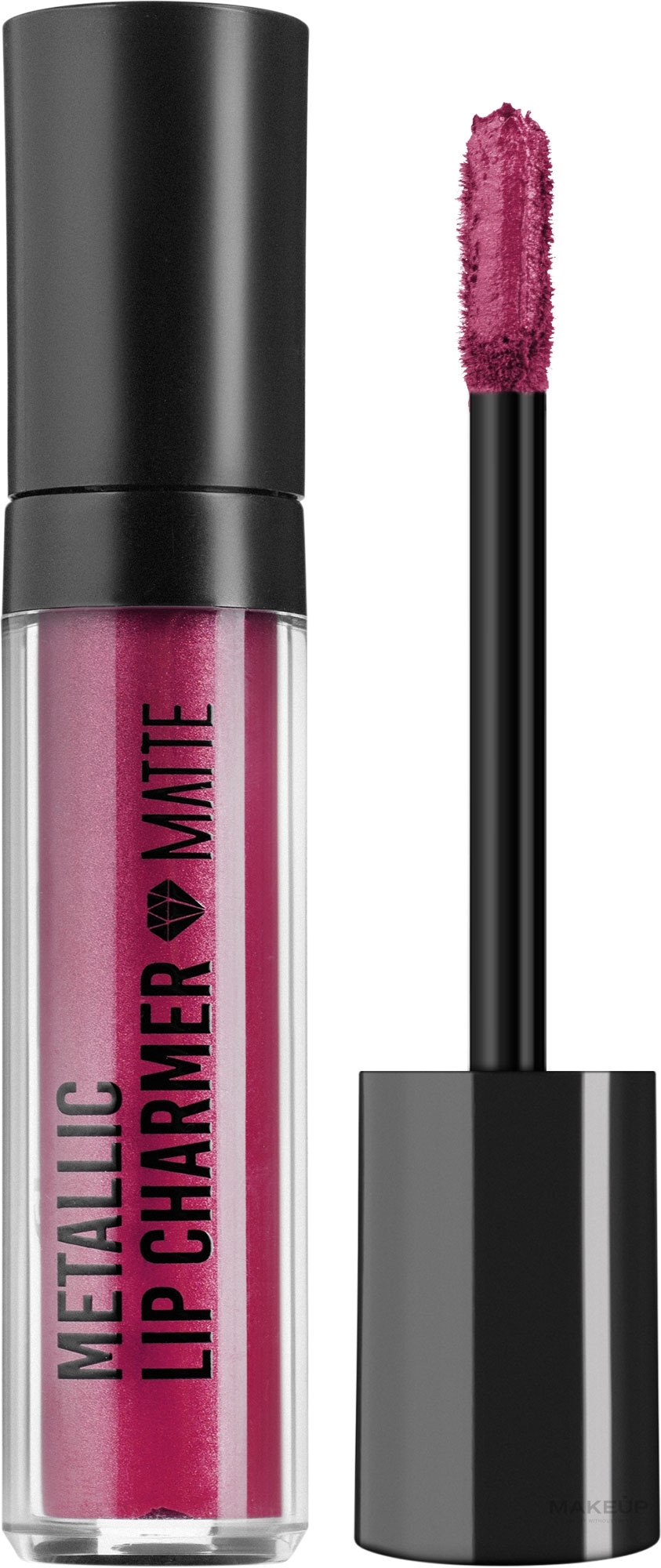 Lippenstift - Flormar Metallic Lip Charmer Matte — Bild 06 - Seductive