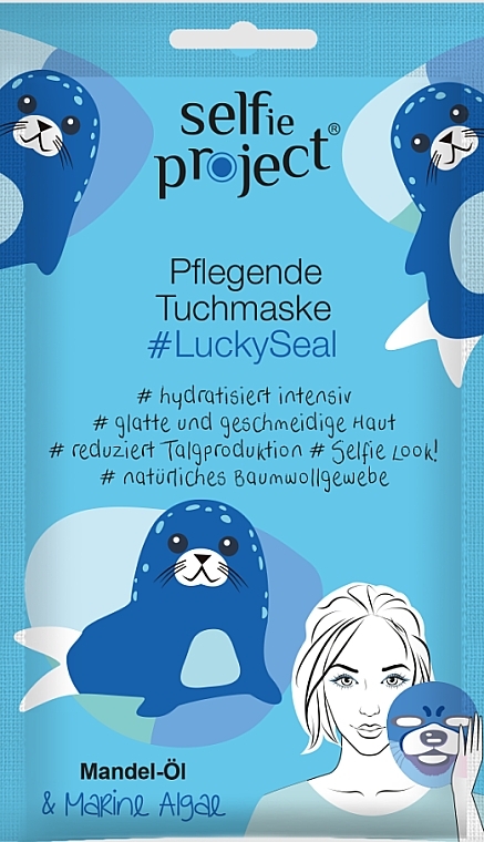 Pflegende Tuchmaske für das Gesicht - Maurisse Selfie Project Hydrating Sheet Mask — Bild N1