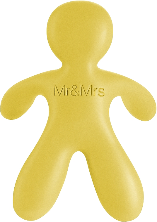 Mr&Mrs Fragrance Cesare Yellow Vanilla - Auto-Lufterfrischer Vanille — Bild N1
