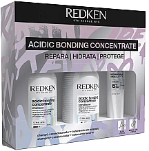 Düfte, Parfümerie und Kosmetik Set - Redken Acidic Bonding Concentrate Set (shm/300ml + cond/300ml + cr/150ml)