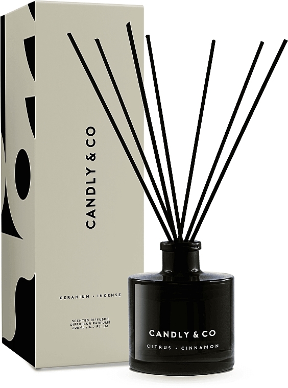 Raumerfrischer - Candly & Co No.3 Candle Cytrusy/Cynamon — Bild N1