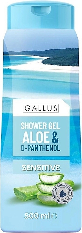 Duschgel Aloe und D-Panthenol - Gallus Shower Gel Aloe & D-Panthenol — Bild N1