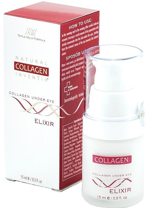 Elixier für die Haut um die Augen - Natural Collagen Inventia Under Eye Elixir — Bild N1