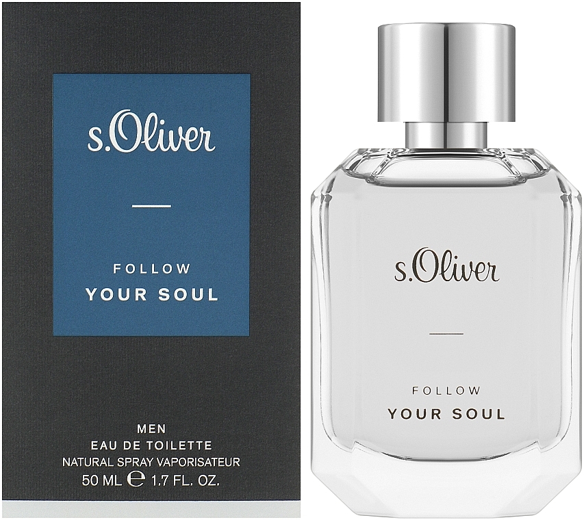 S.Oliver Follow Your Soul Men - Eau de Toilette — Bild N2