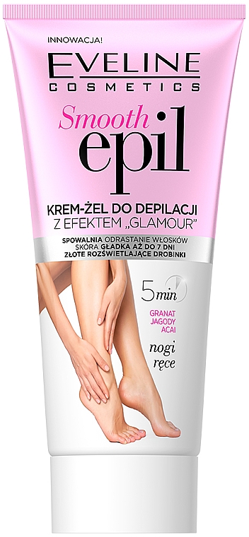 Enthaarungsgel für Beine und Arme - Eveline Cosmetics Smooth Epil