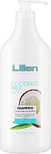 Feuchtigkeitsspendendes und revitalisierendes Shampoo mit Kokosmilch, Koffein und Taurin - Lilien Coconut Milk 2v1 Shampoo — Bild N3