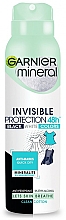 Deospray Antitranspirant - Garnier Mineral Invisible Protection 48h Clean Cotton Deodorant — Bild N1
