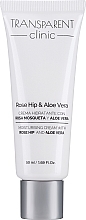 Feuchtigkeitsspendende Gesichtscreme mit Hagebutten und Aloe Vera - Transparent Clinic Rose Hip & Aloe Vera — Bild N1
