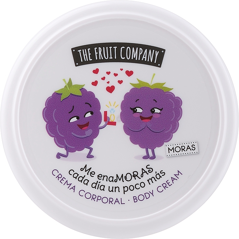 Joghurt für den Körper - The Fruit Company Body Cream Blackberries — Bild N1