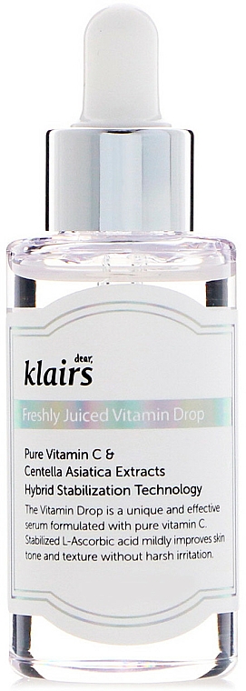 Gesichtsserum mit Vitaminkomplex - Klairs Freshly Juiced Vitamin Drop — Bild N1