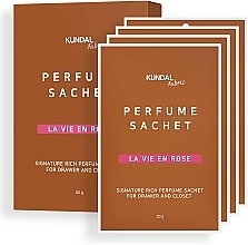 Düfte, Parfümerie und Kosmetik Aromasäckchen - Kundal Fabric La Vie En Rose Signature Rich Perfume Sachet