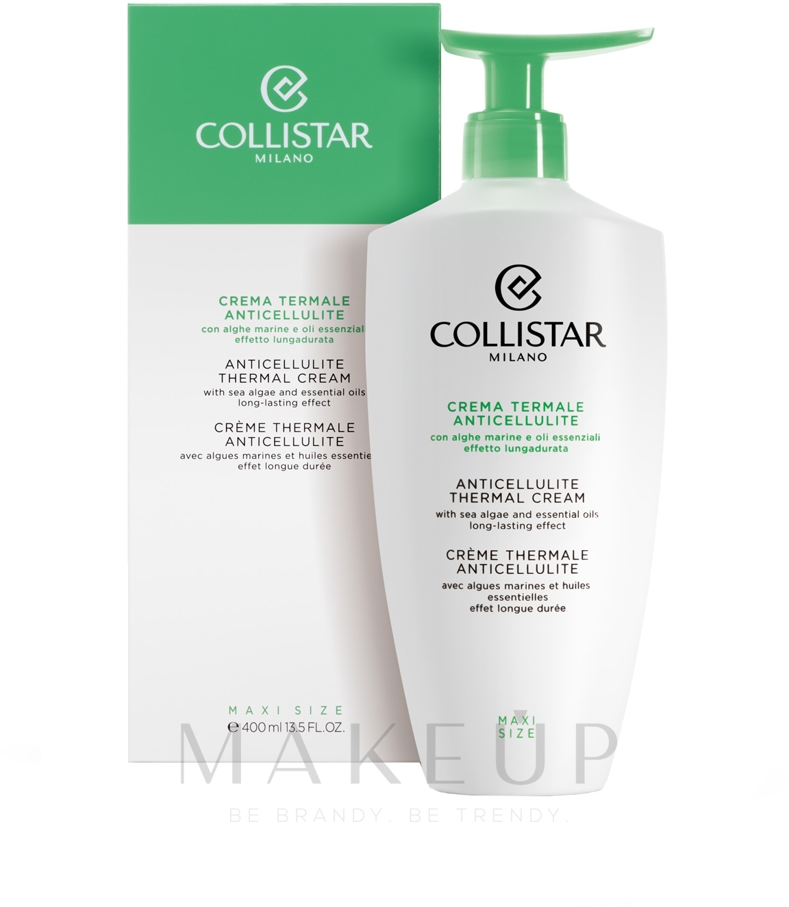 Anti-Cellulite-Thermalcreme - Collistar Anticellulite Thermal Cream — Bild 400 ml