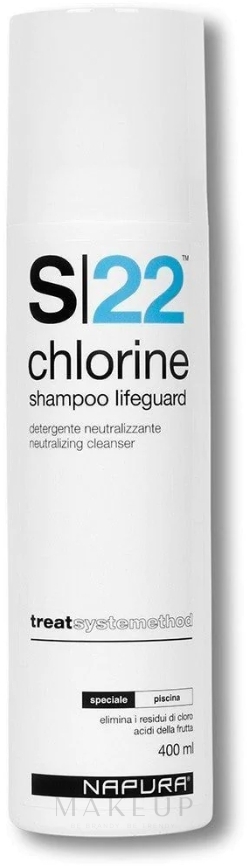 Anti-Chlor-Shampoo - Napura S22 Lifeguard Shower Shampoo Chlorine — Bild 400 ml