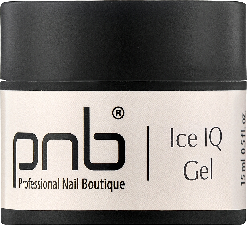 Niedertemperatur-Milch - PNB UV/LED Ice IQ Gel Sparkling Rose — Bild N1