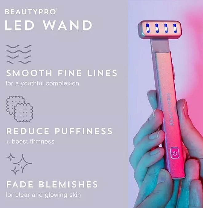 5in1 Anti-Ageing-Gesichtsgerät - BeautyPro LED Wand 5 in 1 Anti-Ageing Device — Bild N3