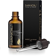 Mandelöl für Gesicht, Haar und Körper - Nanoil Body Face and Hair Sweet Almond Oil — Bild N4