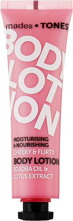 Körperlotion mit Jojobaöl und Lotusextrakt - Tones Cheeky & Flirty Body Lotion Tube Tube — Bild N1