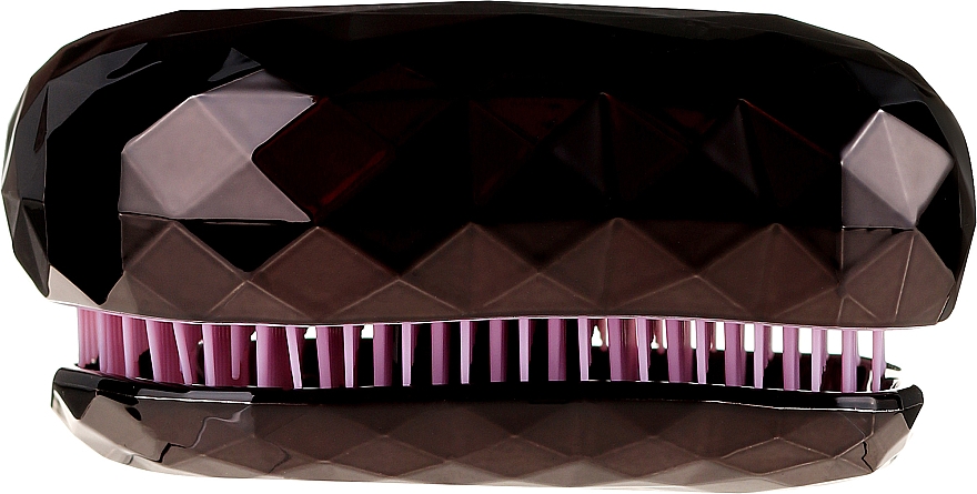 Entwirrbürste schwarz-rosa - Twish Spiky 4 Hair Brush Diamond Black — Bild N2