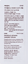 Vitaminserum mit Propolis - iUNIK Propolis Vitamin Synergy Serum (Probe)  — Bild N2