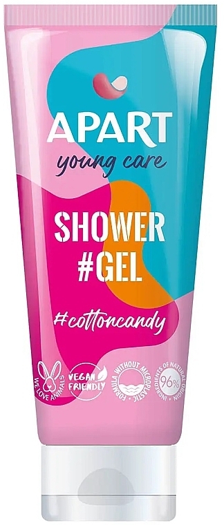 Apart Young Care Cotton Candy Shower Gel	 - Apart Young Care Cotton Candy Shower Gel — Bild N1