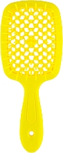 Haarbürste Neon Gelb - Janeke Small Superbrush Neon Yellow — Bild N1