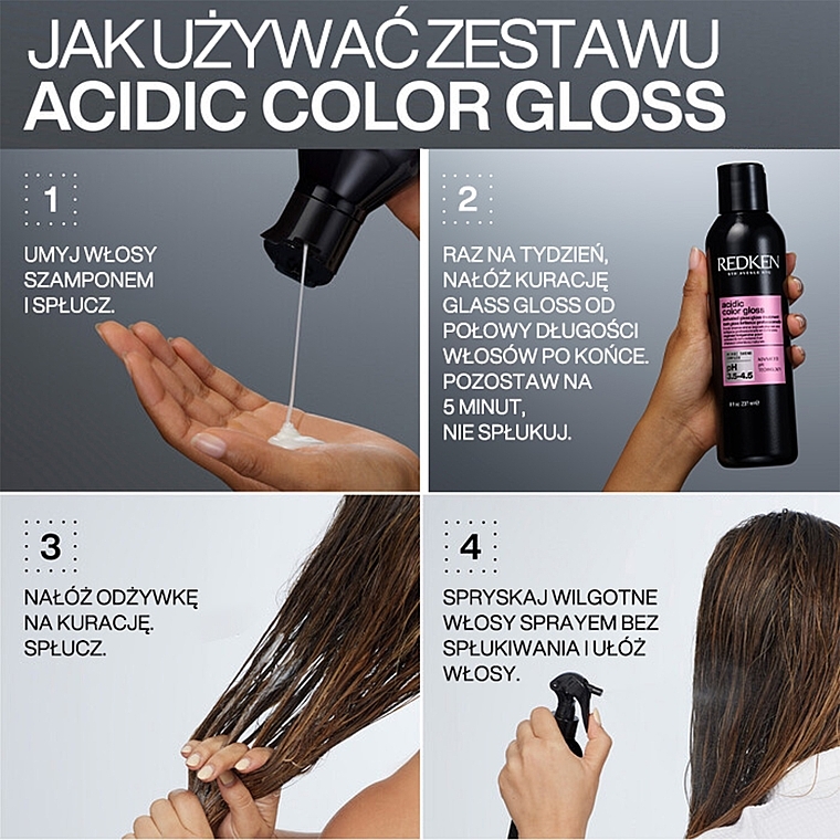 Conditioner zum Farbschutz von gefärbtem Haar - Redcen Acidic Color Gloss Conditioner — Bild N7