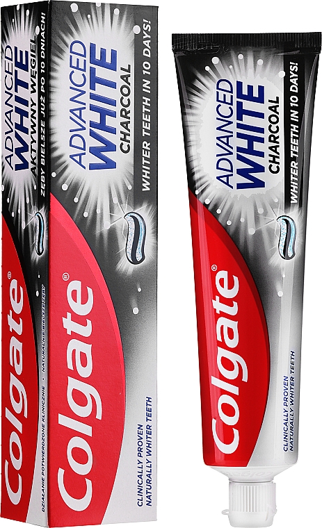 Aufhellende Zahnpasta mit Aktivkohle - Colgate Advanced White Charcoal — Bild N9