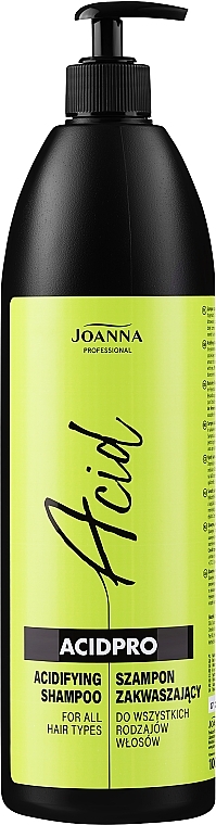 Versauerndes Shampoo für alle Haartypen - Joanna Professional Acidifying Shampoo — Bild N2