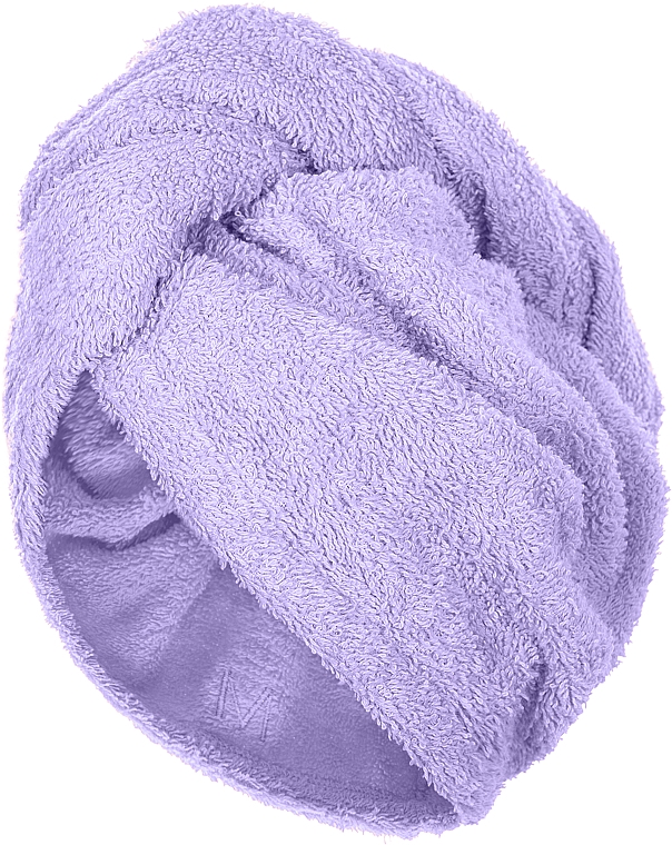Turban-Handtuch für das Haar lila - MAKEUP — Bild N1