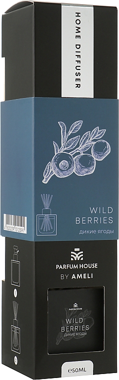 Raumerfrischer Wildbeeren - Parfum House By Ameli Home Diffuser Wild Berries — Bild N1