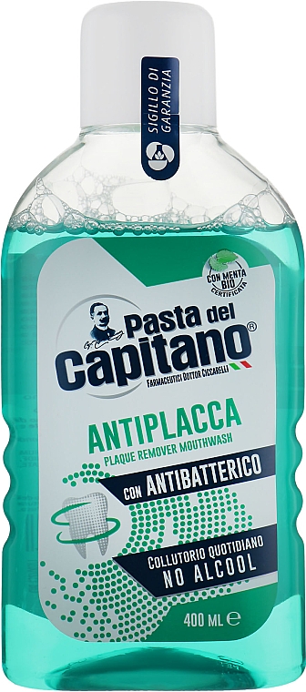 Mundwasser gegen Plaque - Pasta Del Capitano Plaque Remover Mouthwash — Bild N1