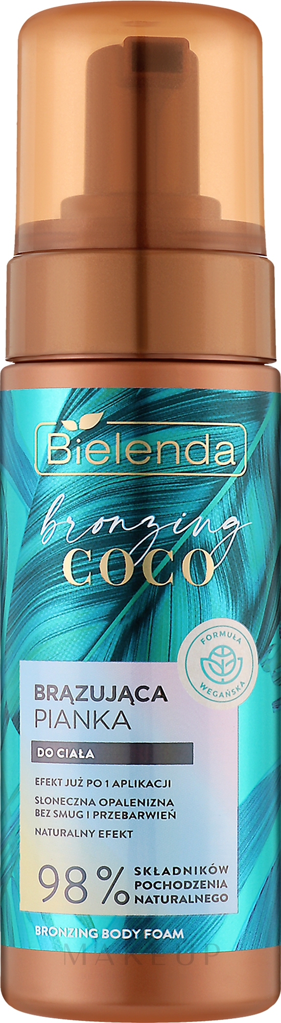 Bräunender Körperschaum - Bielenda Bronzing Coco Bronzing Body Foam — Bild 150 ml