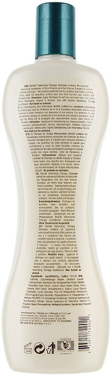 Volumen-Shampoo für feines Haar - BioSilk Volumizing Therapy Shampoo — Bild N2