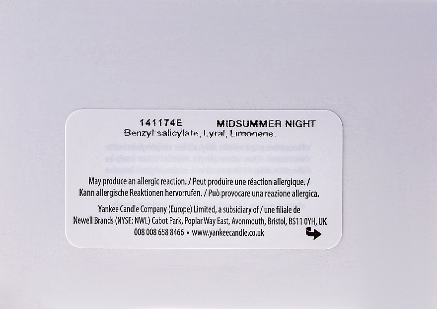 Teelichter Midsummer's Night - Yankee Candle Scented Tea Light Candles Midsummer's Night — Bild N4