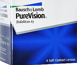 Düfte, Parfümerie und Kosmetik Kontaktlinsen Krümmungsradius 8.6 mm 6 St. - Bausch & Lomb PureVision