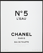 Düfte, Parfümerie und Kosmetik Chanel N5 L`Eau - Eau de Toilette (3x20ml Refill)