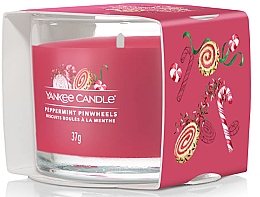 Duftende Minikerze im Glas - Yankee Candle Peppermint Pinwheels — Bild N2