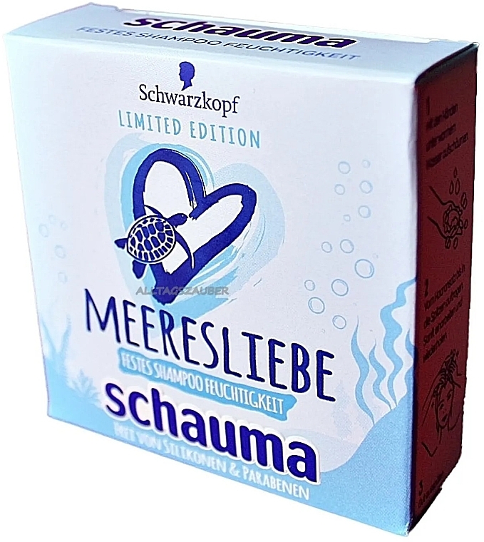 Festes Haarshampoo - Schauma Meeres Traum Shampoo Limited Edition — Bild N1