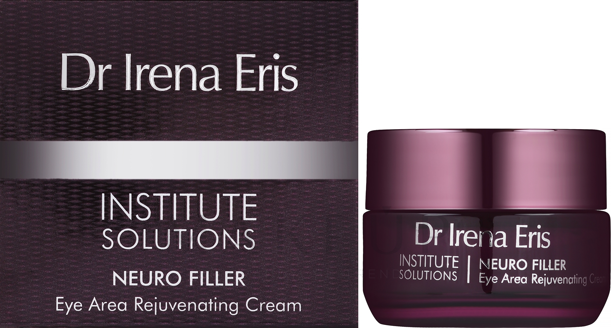 Verjüngende Augencreme - Dr Irena Eris Institute Solutions Neuro Filler Eye Area Rejuvenating Cream — Bild 15 ml