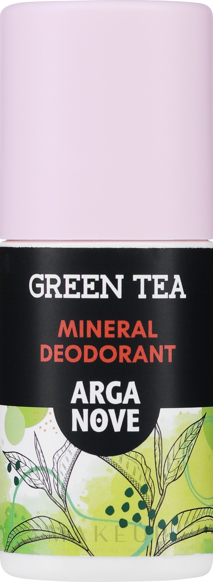 Natürlicher Deo Roll-on Grüner Tee - Arganove Green Tea Roll-On Deodorant — Bild 50 ml