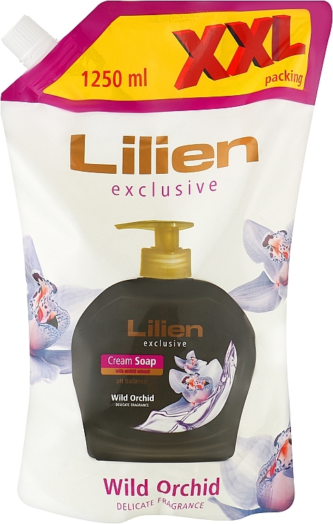 Flüssige Cremeseife Wilde Orchidee - Lilien Wild Orchid Cream Soap Doypack — Bild N2