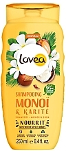 Düfte, Parfümerie und Kosmetik Haarshampoo mit Monoi und Sheabutter - Lovea Shampoo Monoi & Shea