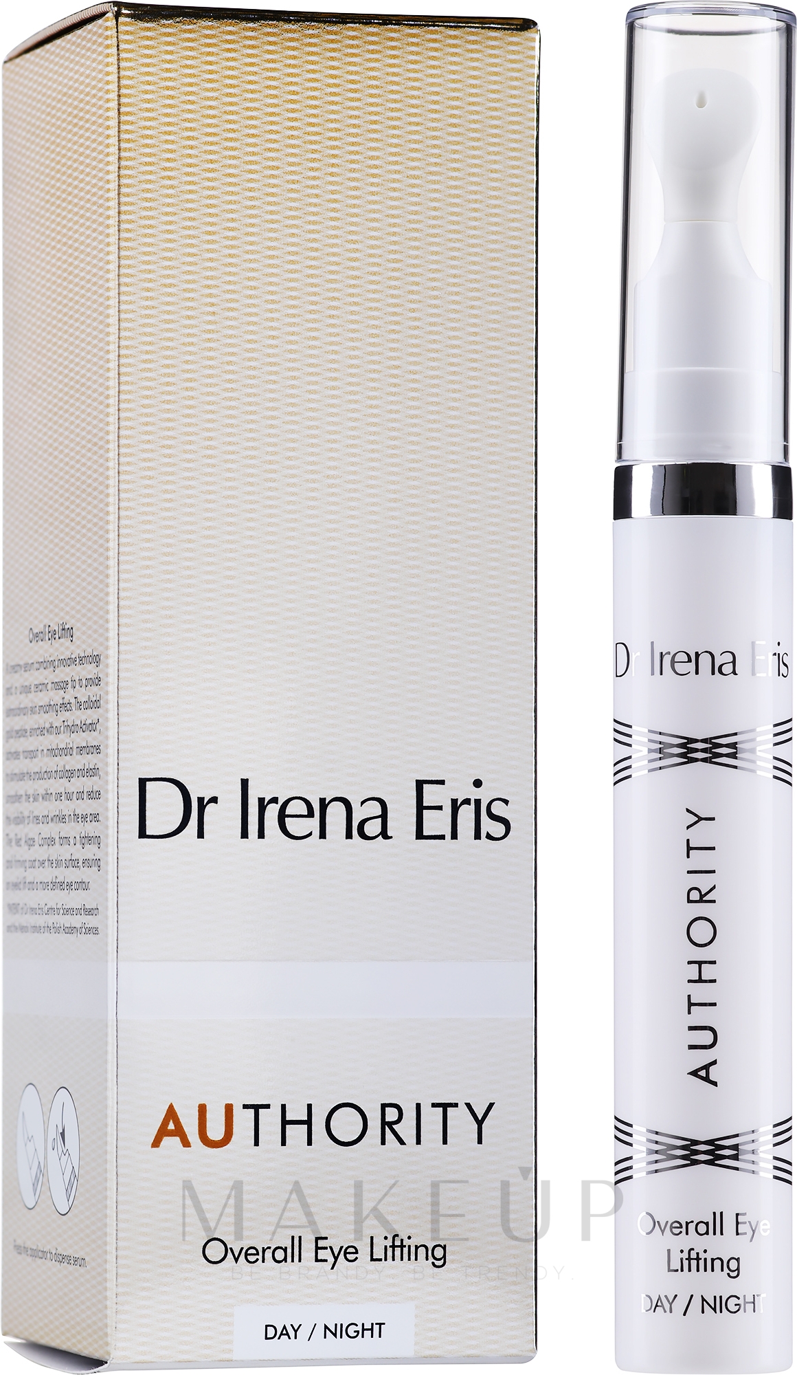 Augencreme mit Liftingeffekt für Tag und Nacht - Dr Irena Eris Authority Overall Eye Lifting — Bild 15 ml