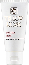 Düfte, Parfümerie und Kosmetik Revitalisierende, antioxidative und feuchtigkeitsspendende Creme-Maske für das Gesicht mit roten Traubenpolyphenolen - Yellow Rose Red Vine Mask (in Tube)