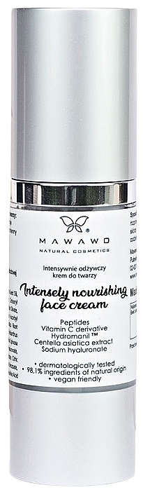Intensiv nährende Gesichtscreme - Mawawo Intensely Nourishing Face Cream — Bild N1