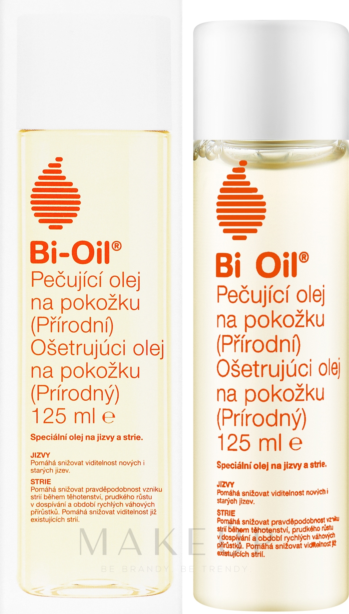 Veganes und narürliches Körpeöl gegen Narben und Dehnungsstreifen - Bi-Oil natural Skin Care Oil — Bild 125 ml