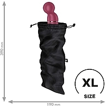 Aufbewahrungstasche für erotisches Spielzeug schwarz größe XL - Satisfyer Treasure Bag Black — Bild N2