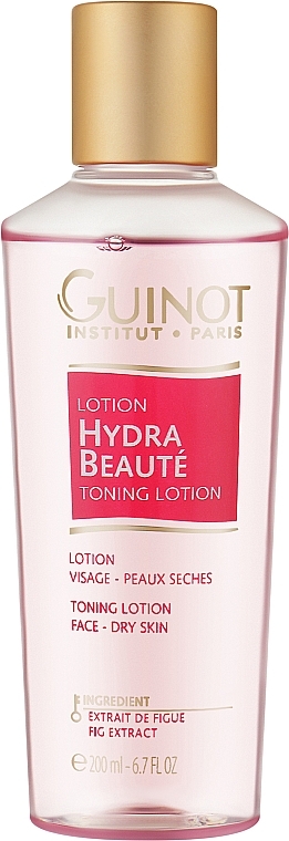 Glättende Gesichtslotion für trockene Haut mit Feigenextrakt - Guinot Lotion Hydra Beaute Comforting Toning Lotion — Bild N1