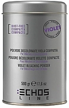 Düfte, Parfümerie und Kosmetik Haarpulver lila - Echosline Bleaching Polvere Decolorante Violet Compatta